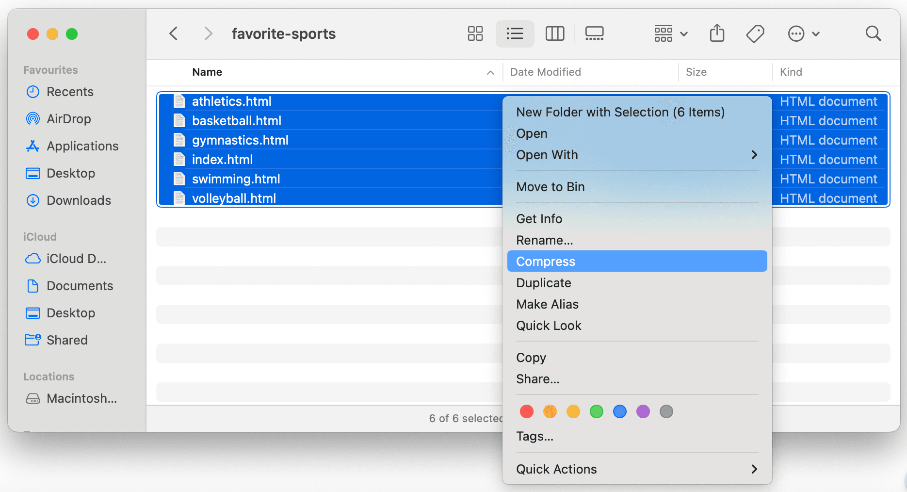 Creatpad Create website files zip
