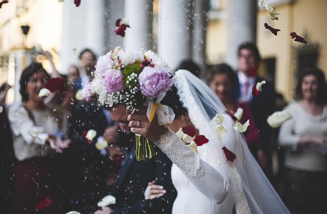 Beautiful wedding website example